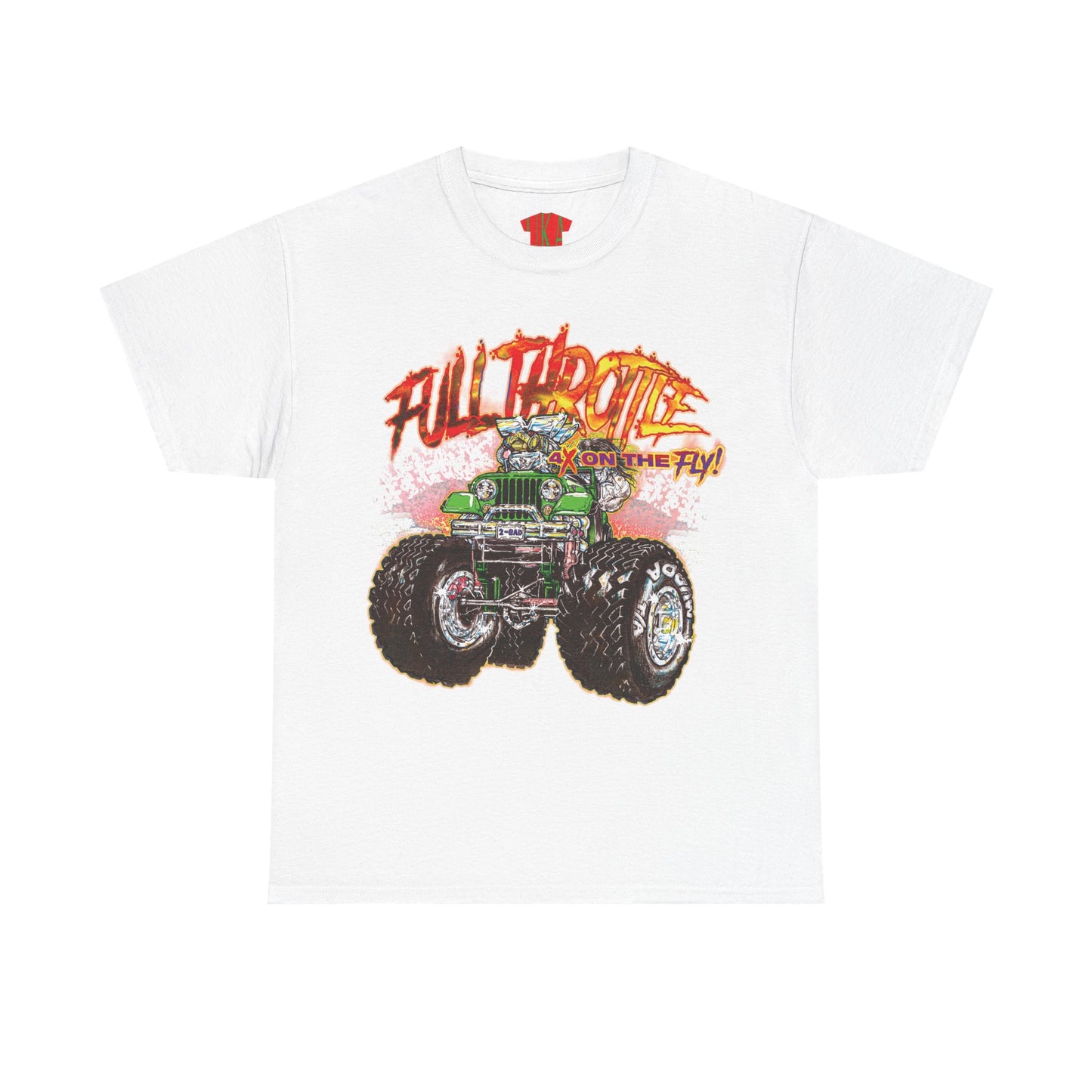 FULL THROTTLE COLORED FRONT PRINT