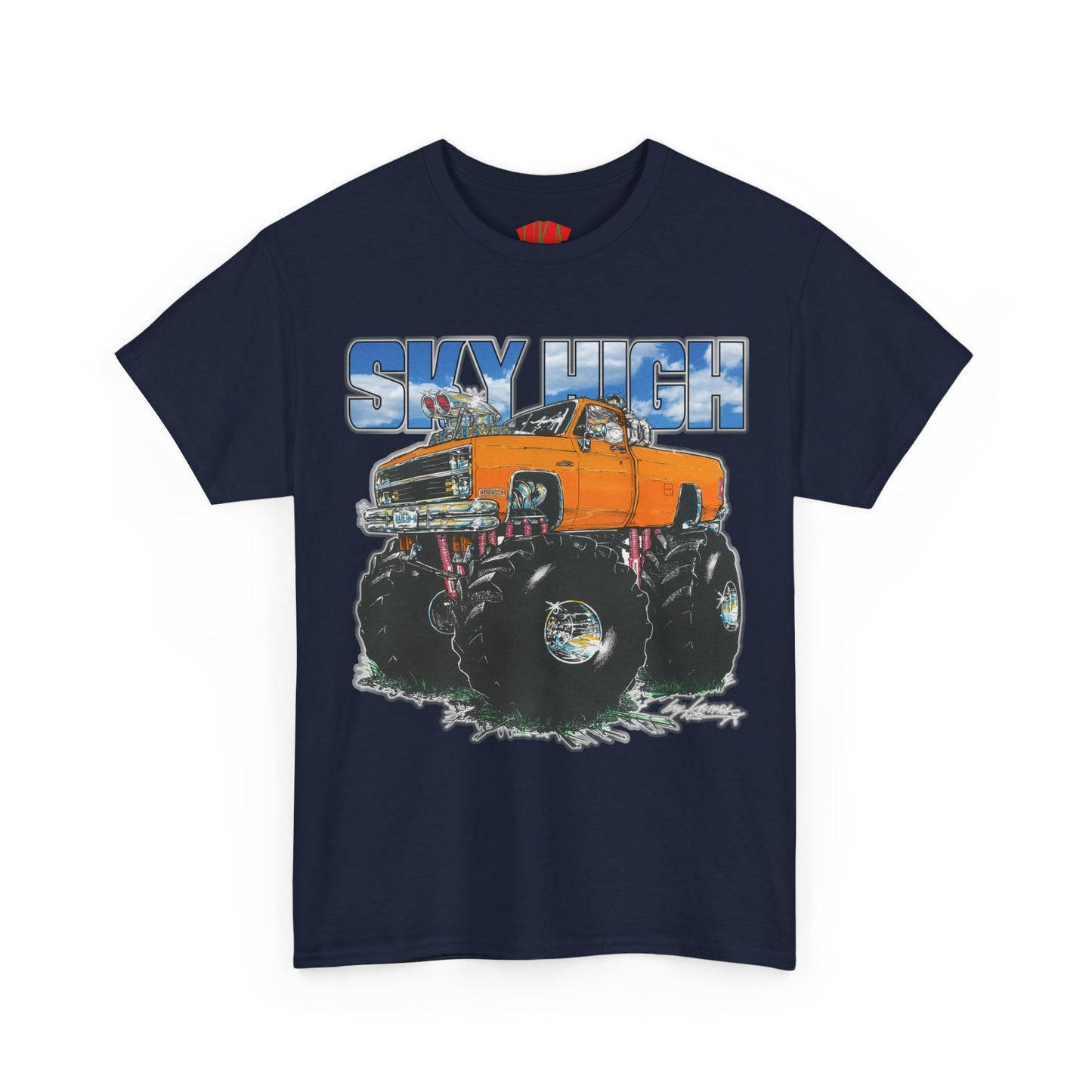 SKY HIGH COLORED FRONT PRINT