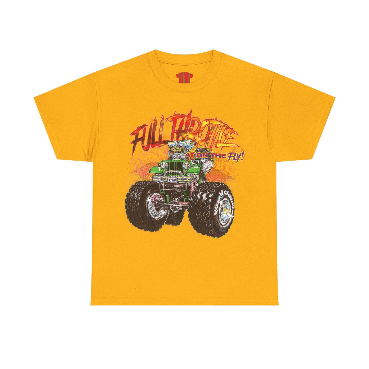 FULL THROTTLE COLORED FRONT PRINT