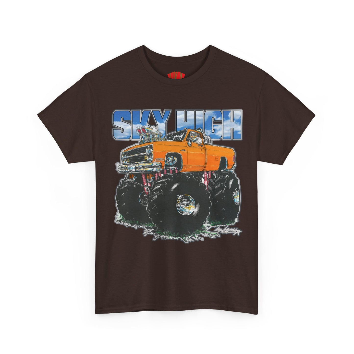 SKY HIGH COLORED FRONT PRINT