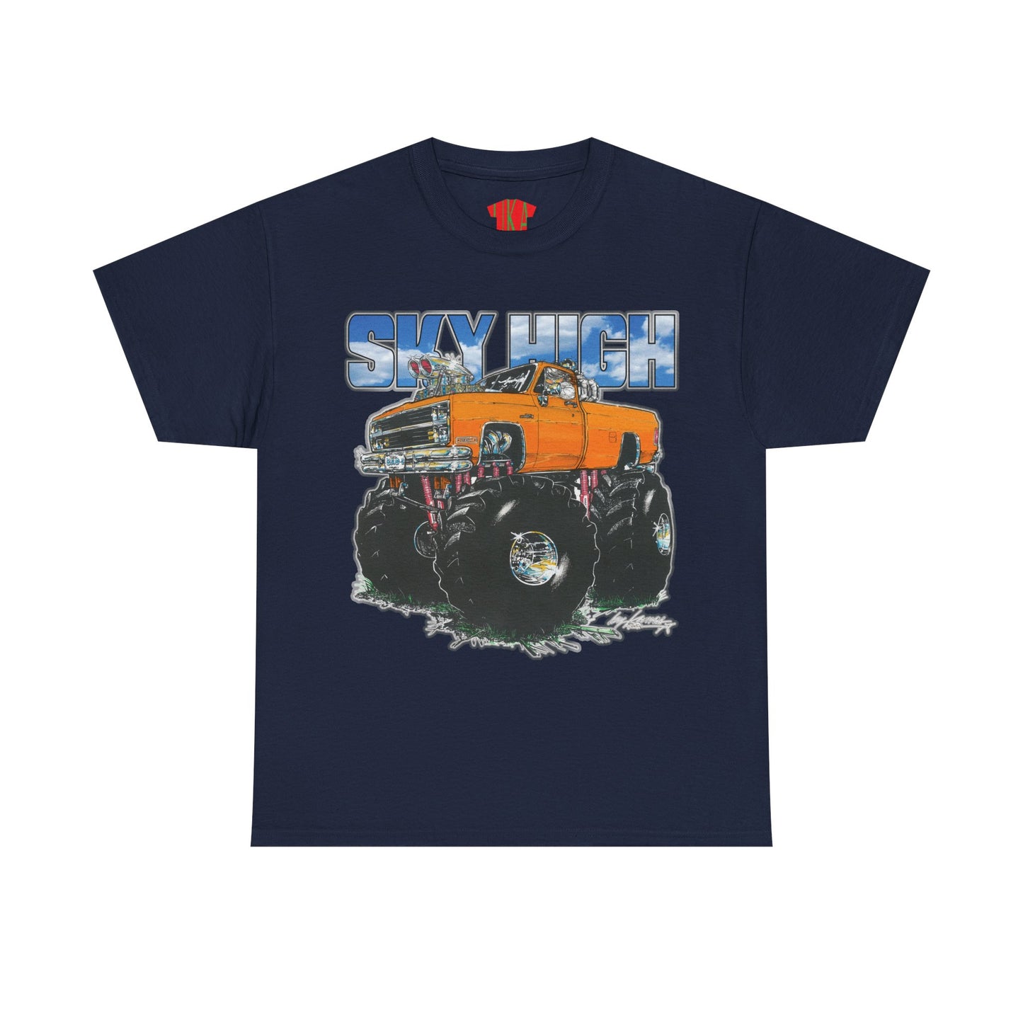 SKY HIGH COLORED FRONT PRINT