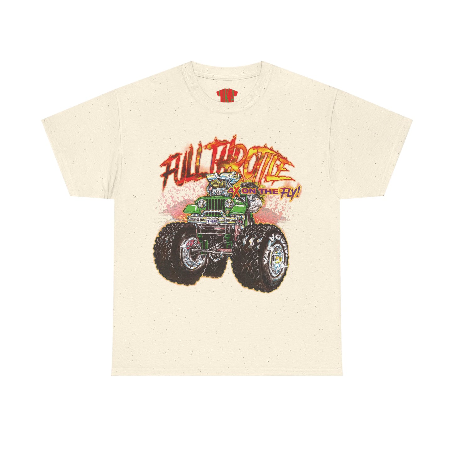 FULL THROTTLE COLORED FRONT PRINT