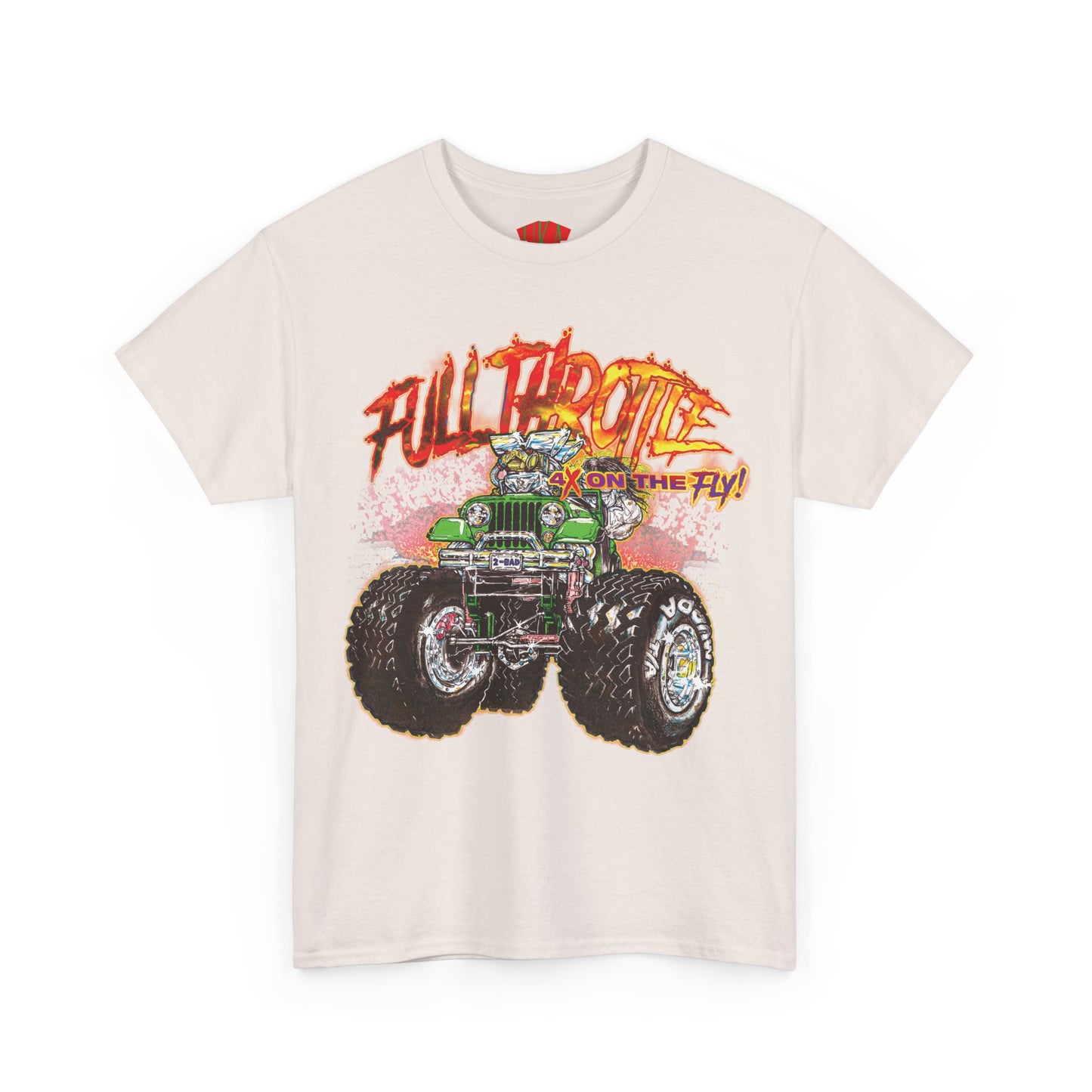 FULL THROTTLE COLORED FRONT PRINT