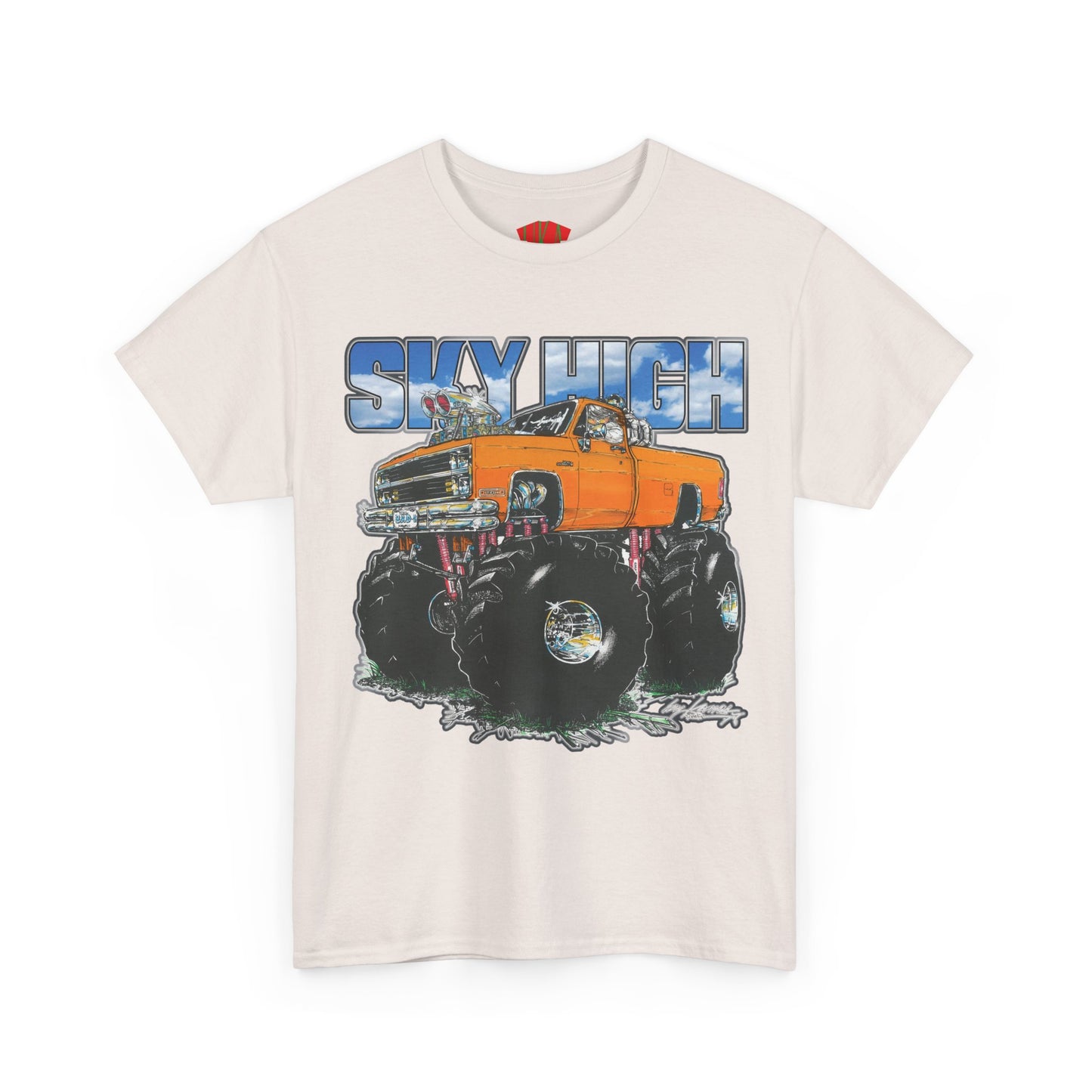 SKY HIGH COLORED FRONT PRINT