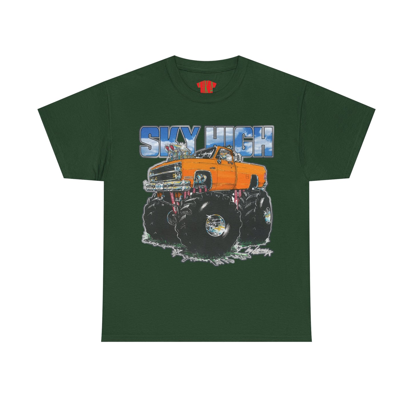 SKY HIGH COLORED FRONT PRINT
