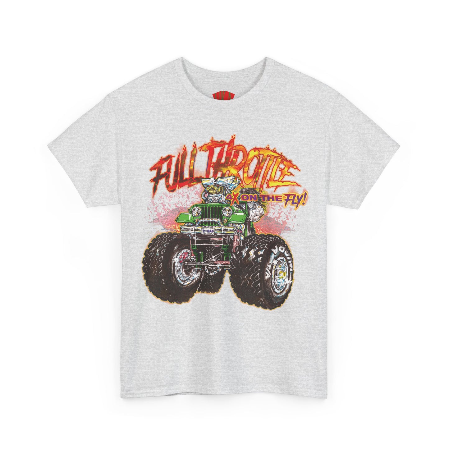 FULL THROTTLE COLORED FRONT PRINT