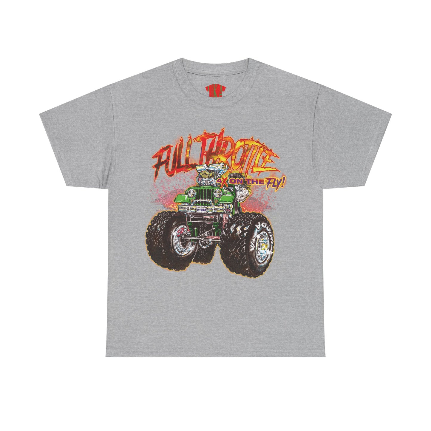 FULL THROTTLE COLORED FRONT PRINT