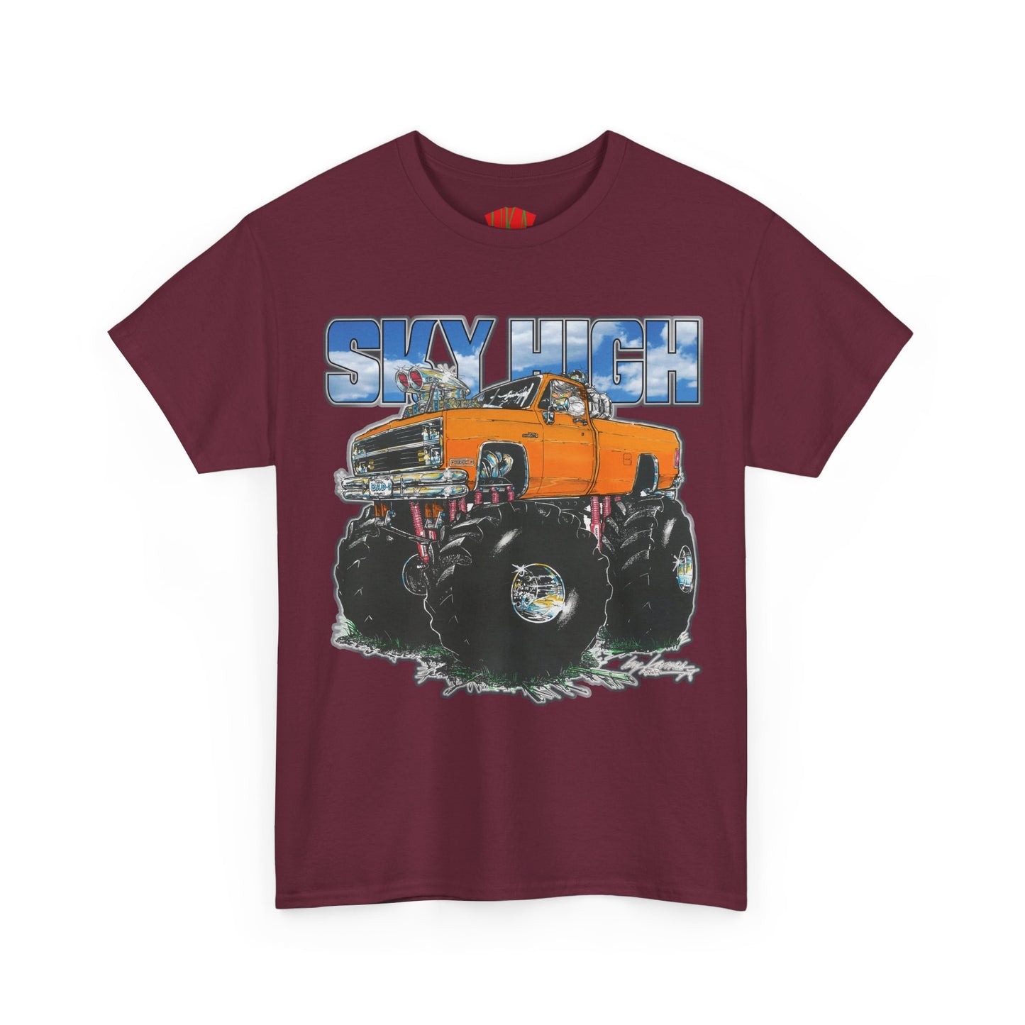 SKY HIGH COLORED FRONT PRINT