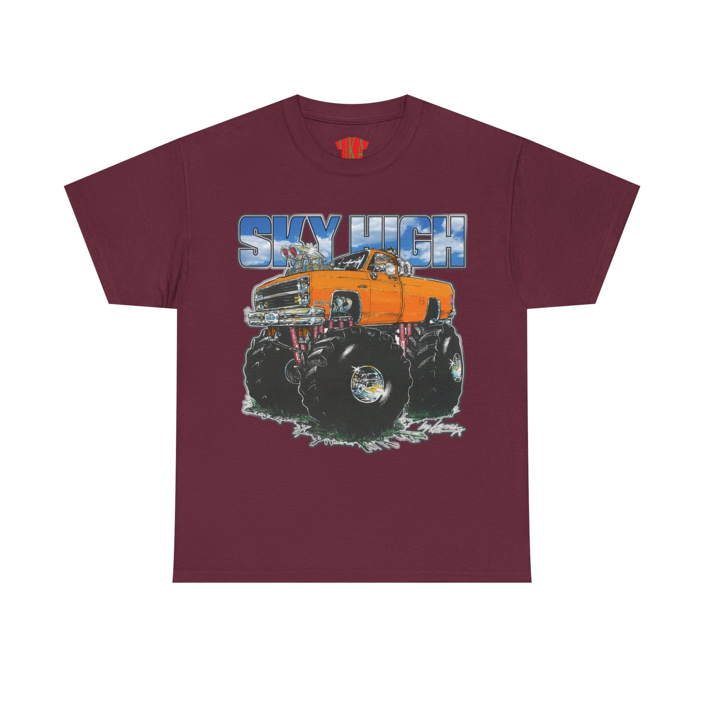 SKY HIGH COLORED FRONT PRINT