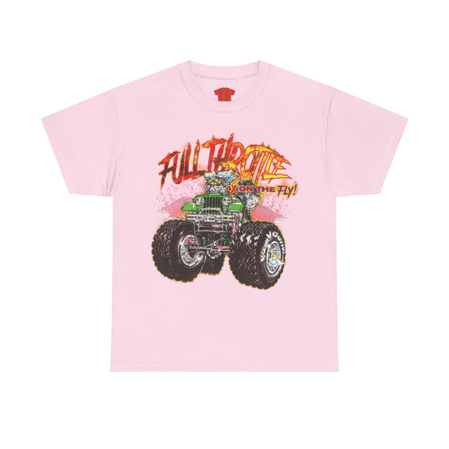 FULL THROTTLE COLORED FRONT PRINT