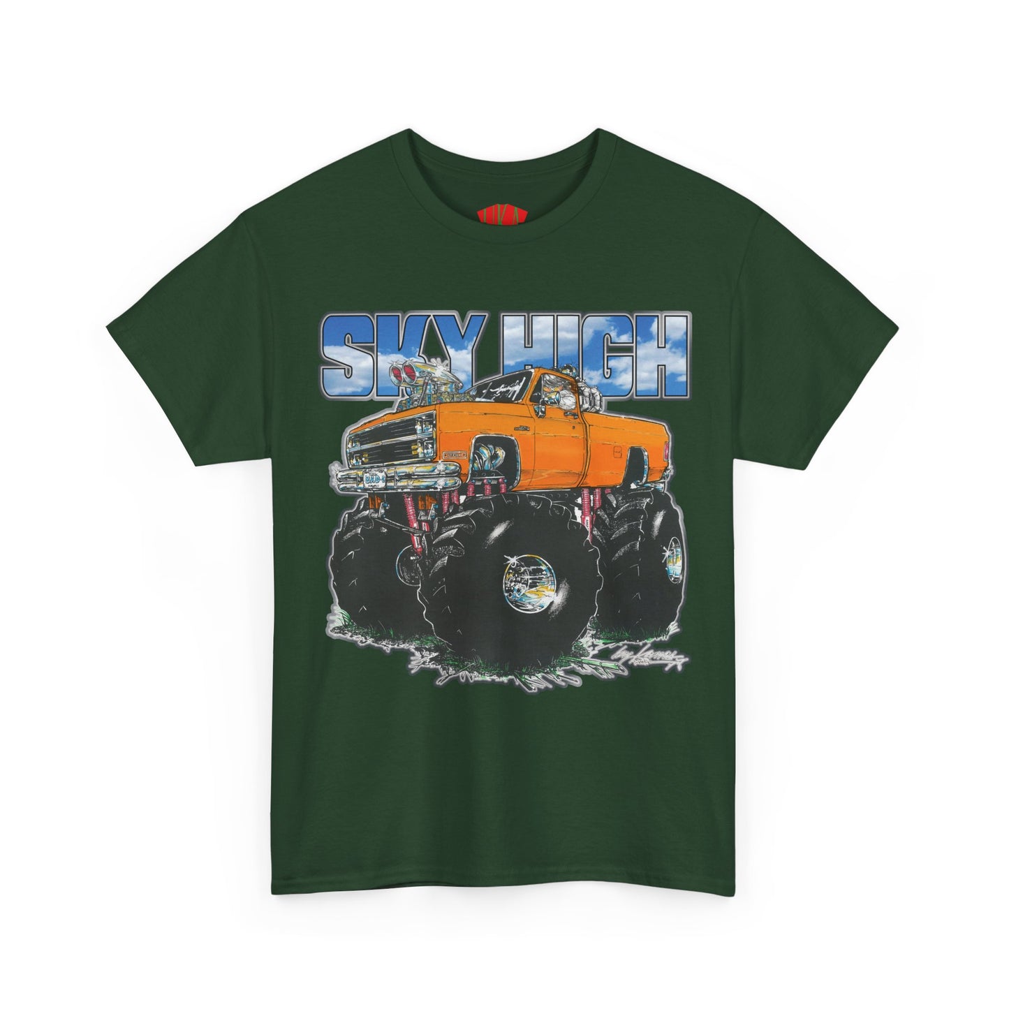 SKY HIGH COLORED FRONT PRINT
