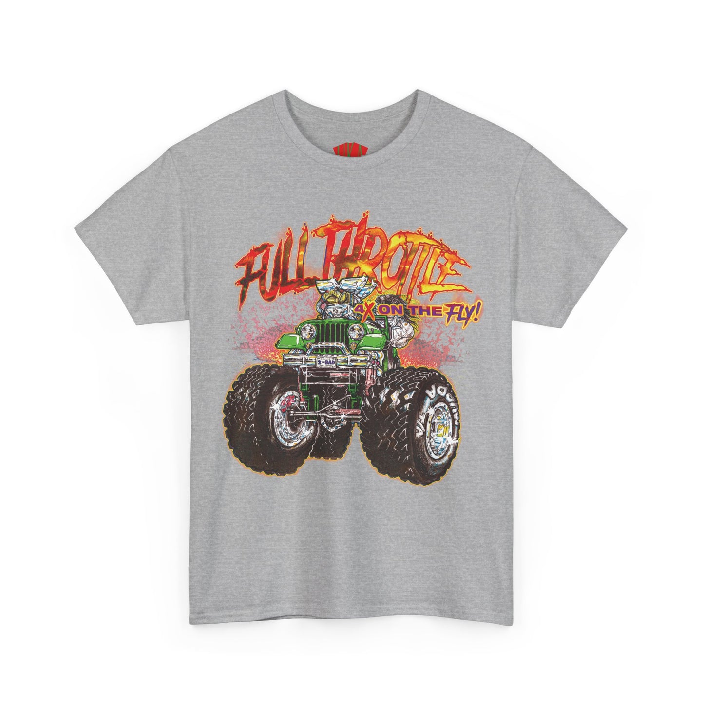 FULL THROTTLE COLORED FRONT PRINT